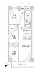 キャッスルコート岩端の物件間取画像